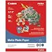 Canon Matte Photo Paper, 8.5 x 11 Inches, 50 Sheets (7981A004)