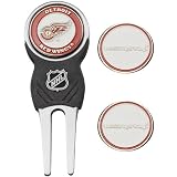 NHL Detroit Red Wings Logo Divot Tool & Ball Marker Set