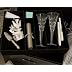Wedding Keepsake Storage Chest with Three Velvet Covered Trays