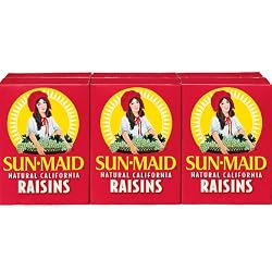 Sun Maid California Raisins, 6-Count, 1.5-Ounce Cartons (Pack of 8)