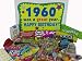 50th Birthday Gift Basket Box - Nostalgic Candy: 1960
