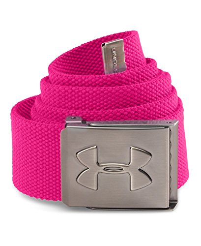 Under Armour Men's Webbing Belt, Tropic Pink (654), One Size