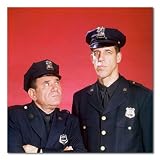 Car 54, Where Are You? Color Matte Photograph - 12x12 Inches (Fred Gwynne)
