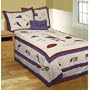 Go Team 100% Cotton Quilt Set