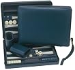 Blue Travel Magnetic Backgammon - 9"