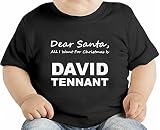 All I Want For Christmas Is David Tenata オーガニックベビーTシャツ 12 - 18 Months