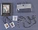 First Communion Gift Set - Boy - ENGLISH - Black Molded Rosary - Missal - FC Pin - Scapular - Clear Vinyl Wallet