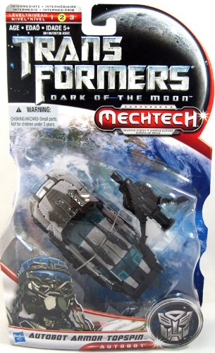 Transformers Dark of the Moon 6 Inch Action Figure Mechtech Deluxe Class (2011 Wave 5) - Autobot Armor Topspin