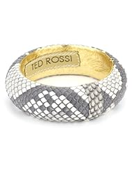 TED ROSSI "Classic" Small Python Bangle Bracelet