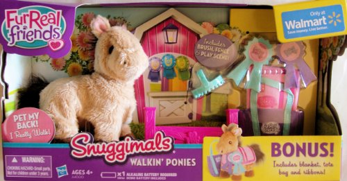 FurReal Amigos Snuggimals con entrada Poinies Luna Misty con experiencia