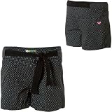 Roxy Kids Girls 2 6x Hypnotic Short, Black Mini Dot, Medium Roxy Kids Girls 2 6x Hypnotic Short, Black Mini Dot, Medium