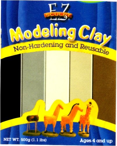 Childrens Toyshop  Toys : Sculpey E-Z Shape Neutral Clrs