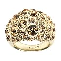 Gold Pave Dome