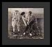 Three Stooges (Playing Golf) Movie Framed & Matted Poster Print - 16 X 20