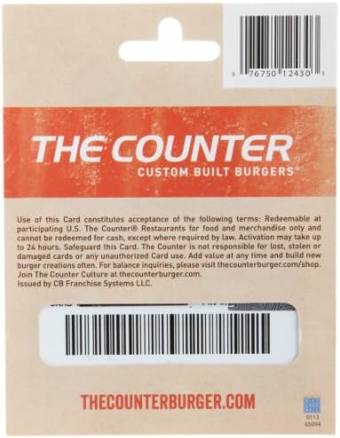 The Counter Gift Card