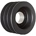 Martin Conventional QD Sheave, C Belt Section, 3 Grooves, Class 30 Gray Cast Iron