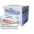 (Multi pack- 15 packs) DermaH2O WaterWipes 72 Baby Wipes'
