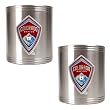 Colorado Rapids Soccer 2pc Stainless Steel Can Holder Set - Primary Team Logo MAJOR-LEAGUE-SOCCER Soccer