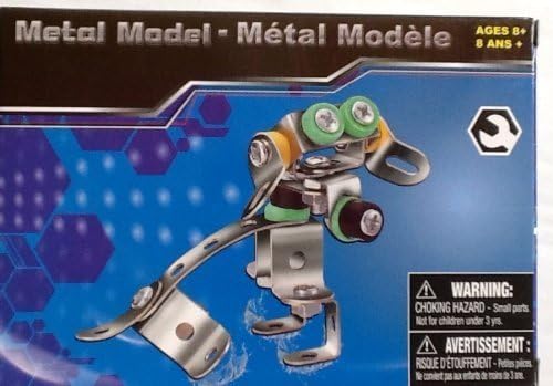 Robot Dog, Bug, Plane, Bi-plane (Full Set) ~ Mini Construction Model with Tools & Instructions~8 Years & Up