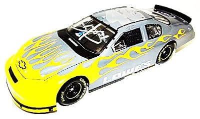 AUTOGRAPHED 2006 Jimmie Johnson #48 Lowe's Racing TRACK TEST CAR (Flames) Action 1/24 SIGNED NASCAR Diecast Car w/ COA (#3440 of 3,552 produced!)