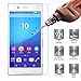 SONY Xperia Z4 Screen Protector - PLESON® SONY Xperia Z4 Tempered Glass Screen Protector -[Lifetime Warranty] 0.33mm Ultra Thin 9H Hardness 2.5D Round Edge Tempered Glass LCD HD Premium Screen Protector - [Anti-Scratch/ Shatterproof/ Anti-Fingerprint/ Water & Oil Resistant] Bubble-free Easy Installation - Retail Packaging