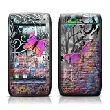 Butterfly Wall Design Protective Skin Decal Sticker for Motorola Droid 4 Cell Phone