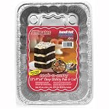 Handi-foil Deep Utility Pan With Lid   (Pack of 9)