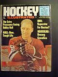 Bobby Hull Chicago Black Hawks Autographed February 1968 Hockey Illustrated Magazine