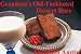 Books : Grandma's Old Fashioned Dessert Bars
