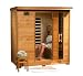 4 Person Sauna Heat Wave Hemlock 9 Carbon Infrared Heaters CD Player MP3 New