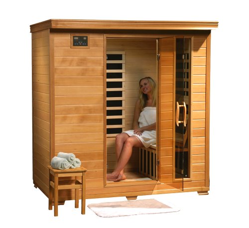 LuxExclusive 4 person Infrared Sauna with Carbon Heater SA1443: 76