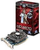 SAPPHIRE ビデオカードSAPPHIRE HD4670 512M GDDR3 PCI-E HDMI/DVI-I/VGA 11138-33-20R