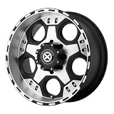 American Racing ATX Justice AX1847 Matte Black Machined Wheel (18x9 8x6.5) by American Racing ATX