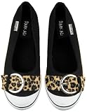Dark Ali Womens Ballerina Style Jungle Leopard Ballet Flat Shoes