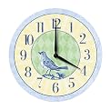 French Cottage Wood Clock - 12"