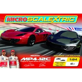 Micro Scalextric G1074 McLaren MP4 - 12C 1:64 Scale Race Set