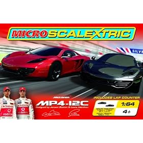 Micro Scalextric G1074 McLaren MP4 - 12C 1:64 Scale Race Set