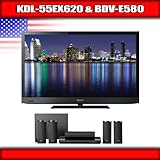 Sony KDL-55EX620 - 55" BRAVIA LED-backlit LCD TV + Sony BDV-E580 - 5.1 Chan ....