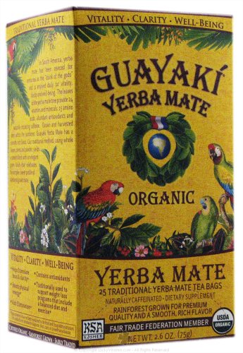 Yerba Mate' Tea -Organic - 25 - Bag