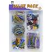 Charles Leonard Value Pk #5A - Five Compartment Clam Shell - 1 Card, 76251