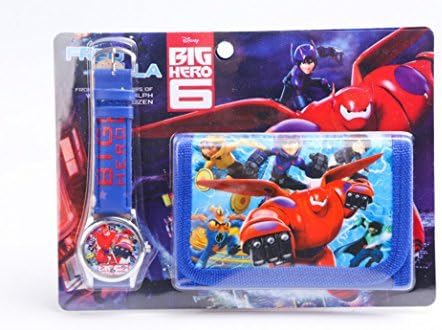 Big Hero 6 Baymax, Big Hero Six Watch and Wallet Set, Toy:HERO6WW