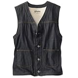 The Stronghold Denim Work Vest, Large