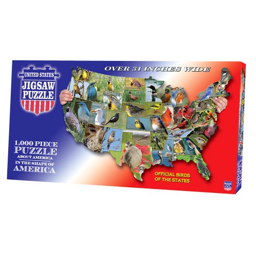TDC games USA Shaped State - Birds Puzzle