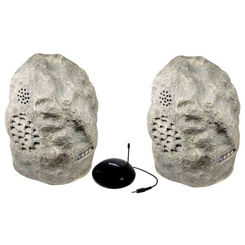 Cables Unlimted SPK-ROCK-DUO Audio Unlimited 900 MHz Wireless Rock Speaker Bundle (SPK-ROCK and SPK-ROCK2)