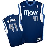 Dirk Nowitzki Dallas Mavricks Youth Large size 14-16 Revolution 2nd Road Jersey NBA Adidas