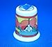 Porcelain China Collectable Thimble - Art Deco with Swarovski Crystal -- Free Gift Box