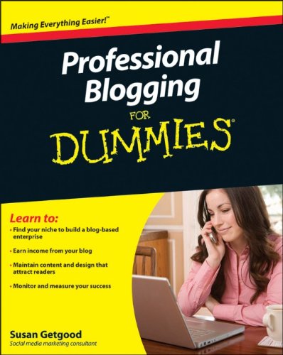professional blogging for dummies