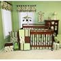 GIGGLES - 4 PC CRIB SET - BABY BEDDING SETS