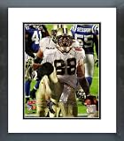 Jeremy Shockey Super Bowl XLIV Touchdown Celebration Framed Picture