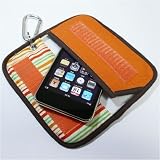 suono ハンドメイド 第2世代iPod Touch ケース：tocca touch（オレンジ・ストライプ）の画像